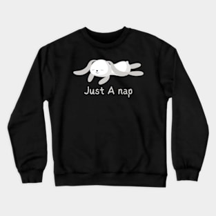 most likely to take a nap Sticker Crewneck Sweatshirt